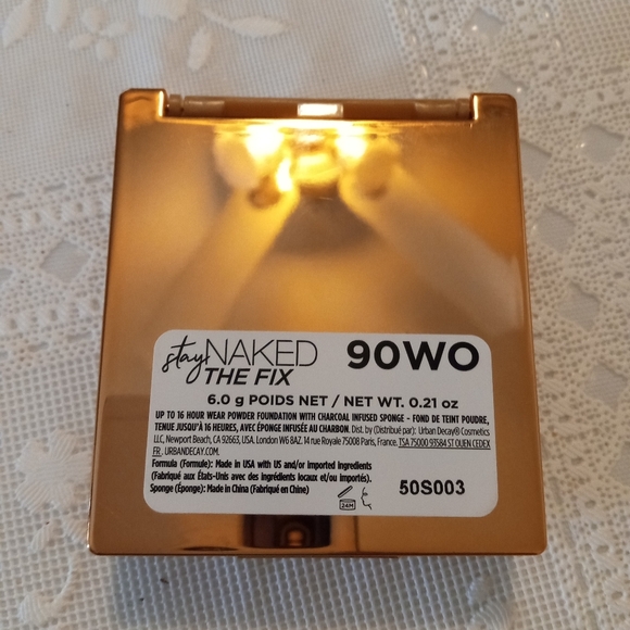 Urban Decay~Stay Naked The Fix~Longwear Vegan Formula~Powder Foundation~90WO - Picture 2 of 5